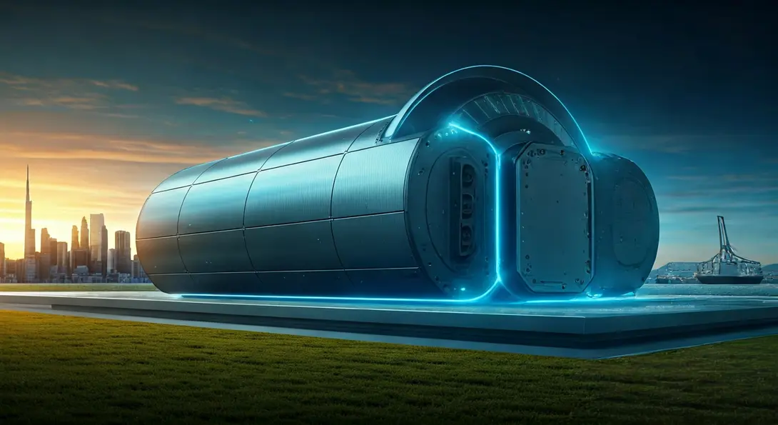 Image showing Futuristic Small Modular Reactor