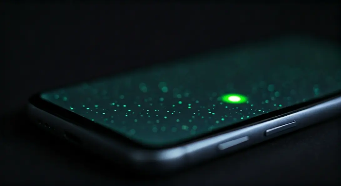 What Does the Small Green Dot at the Top of Your Phone Mean?