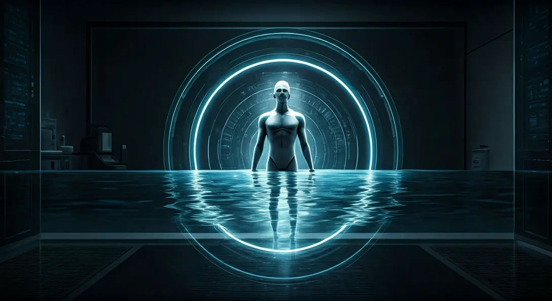 Image showing Midjourney Full-Body Medical Scanner Concept