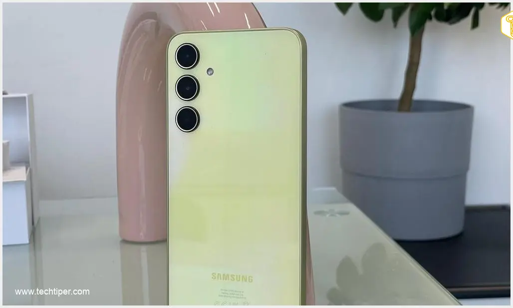 Image showing Samsung Galaxy A35 with One UI 9.0 interface