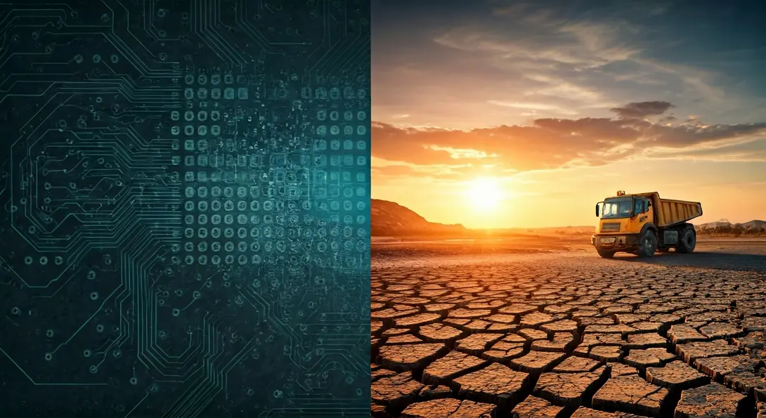 Image showing The Hidden Cost of Progress: Technology and Resource Depletion