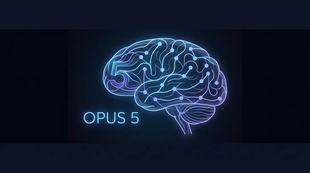Image showing Abstract AI Neural Network Opus 5