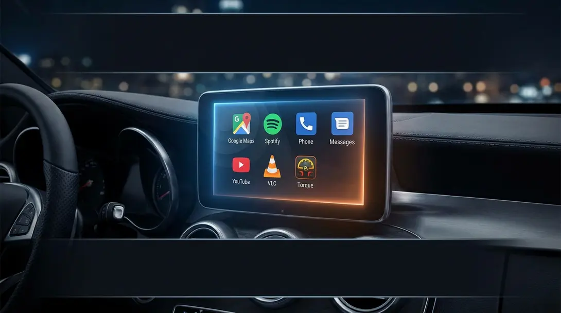 Image showing Android Auto Unlocked Developer Options