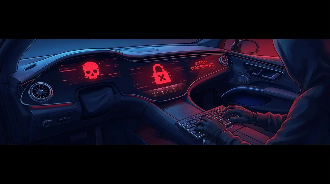 Image showing Cybersecurity Threat to Modern Vehicles