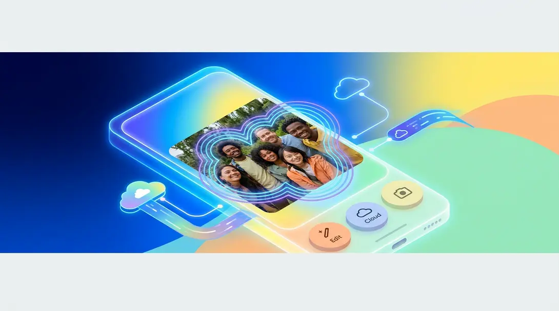 Image showing Google Photos New Features AI Editing Interface