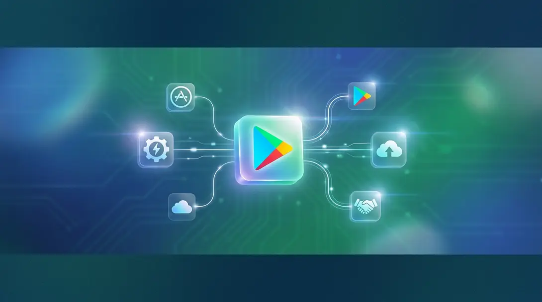 Image showing Google Play Store Integration with Alternative App Stores and Experimental Features