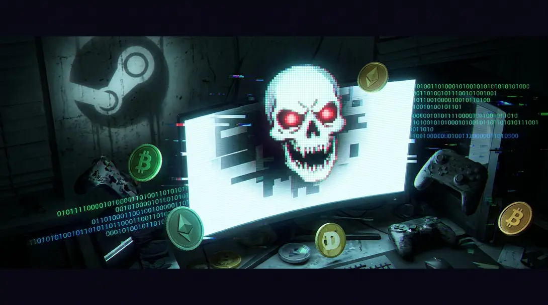Image showing Malware in Games Crypto Theft