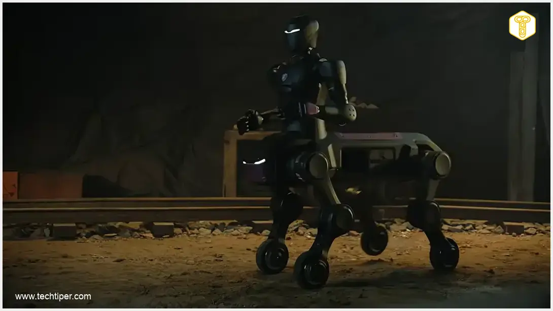 Image showing Run Robotics Centaur Robot in Industrial Setting