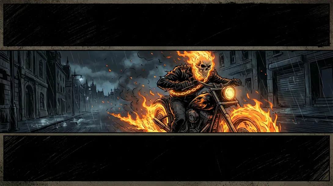 Image showing Ryan Gosling as Ghost Rider