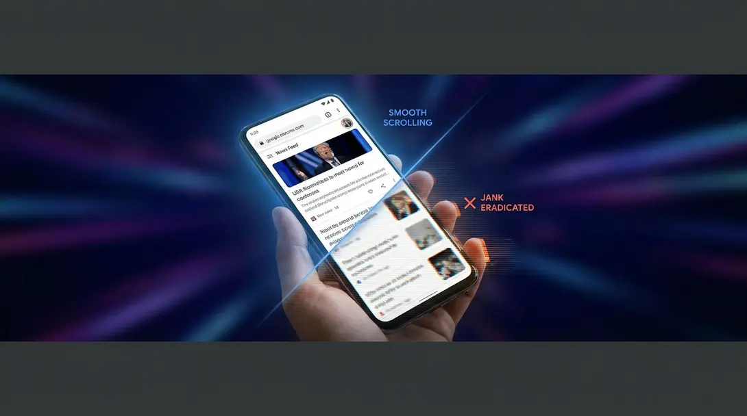 Image showing Smooth Mobile Browsing Experience