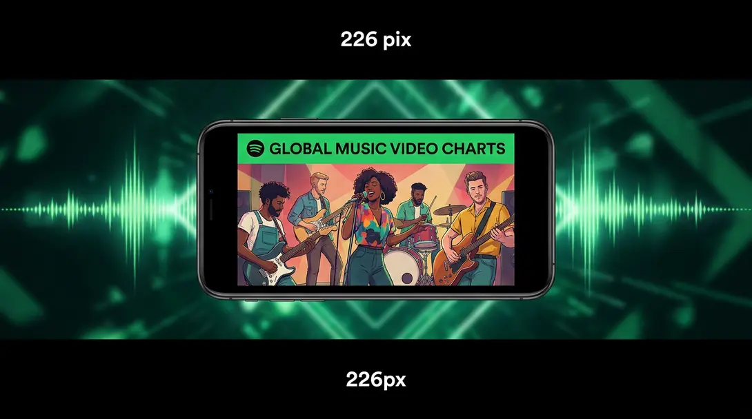 Image showing Spotify Music Video Charts