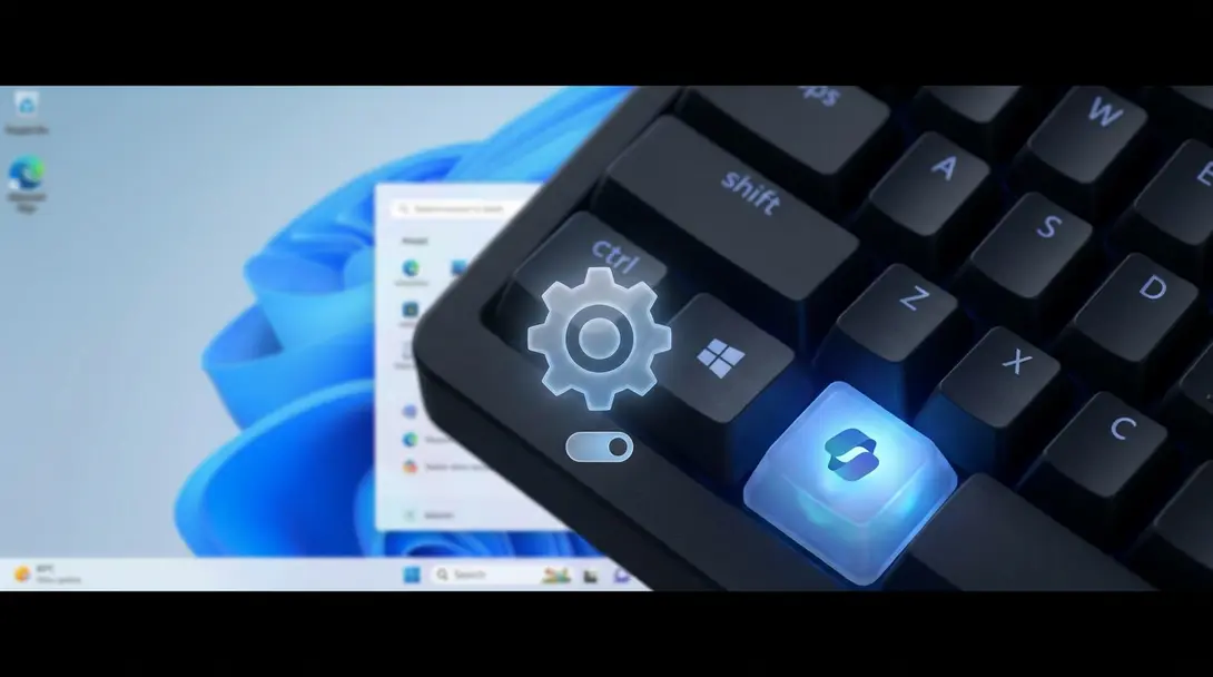 Image showing Windows 11 Copilot button customization