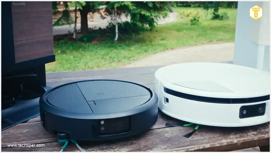Image showing iRobot Roomba Max 775 Combo AutoWash and Roomba Plus 575 Combo AutoWash