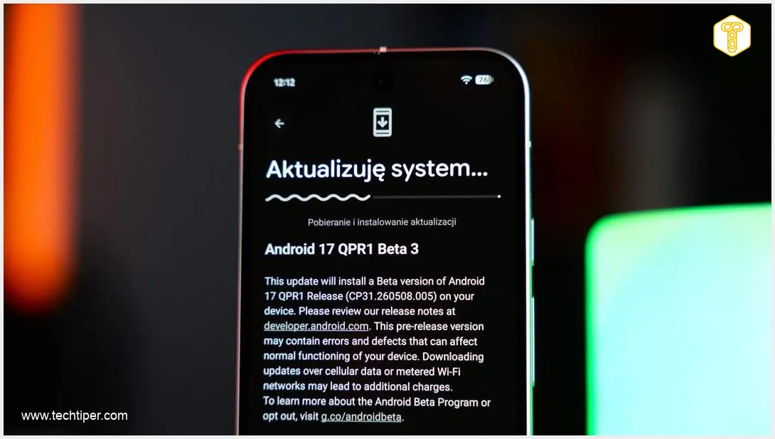 Image showing Android 17 QPR1 Beta 8 Bug Fixes