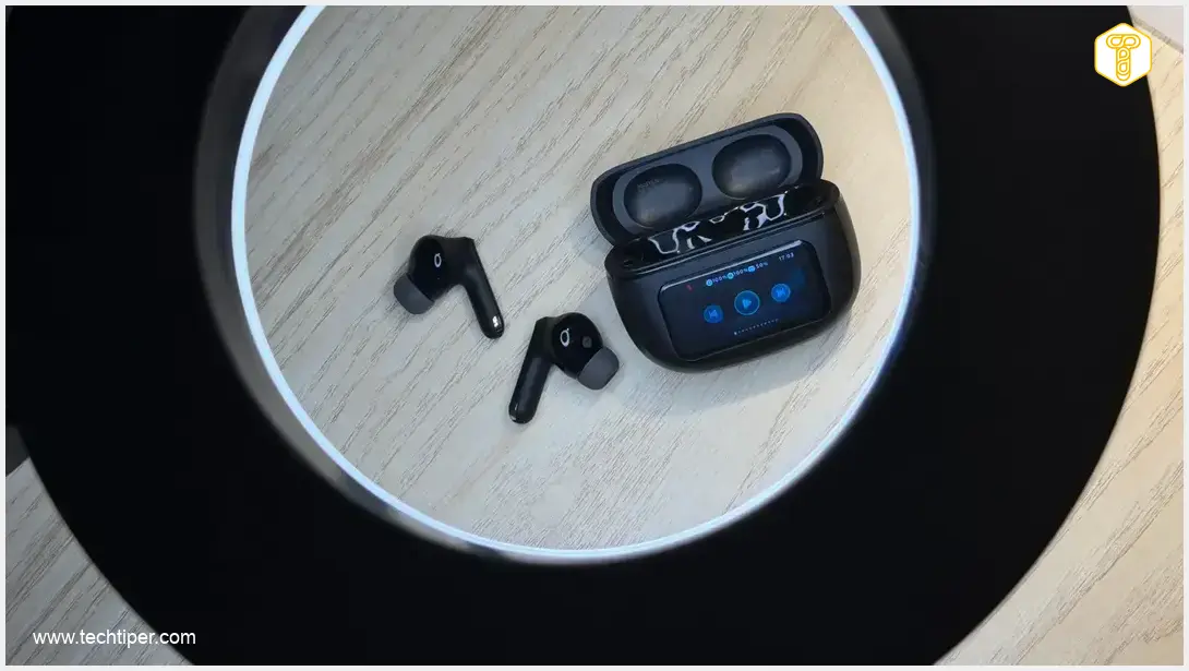 Image showing Hama Spirit Touch Headphones with Smart Charging Case
