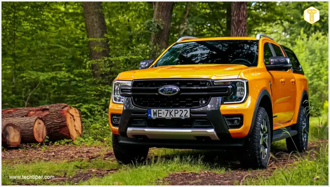 Image showing Ford Ranger PHEV Wildtrak in Forest