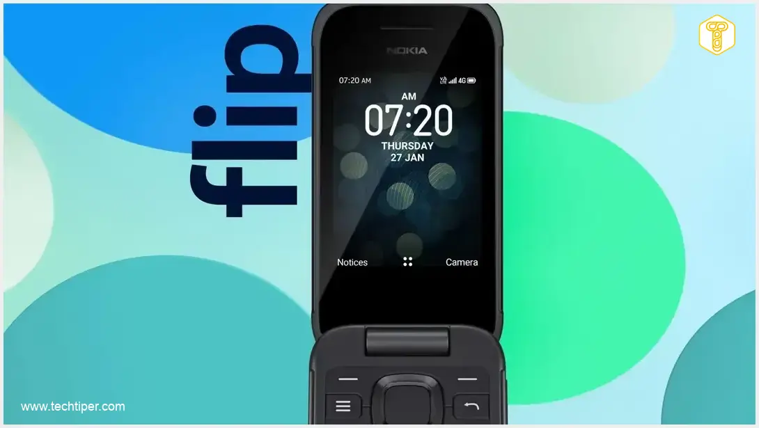 Image showing HMD 2760 Flip 4G Android Phone Concept