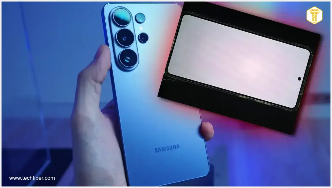 Image showing Samsung Galaxy S26 Ultra Red Spot Display Issue