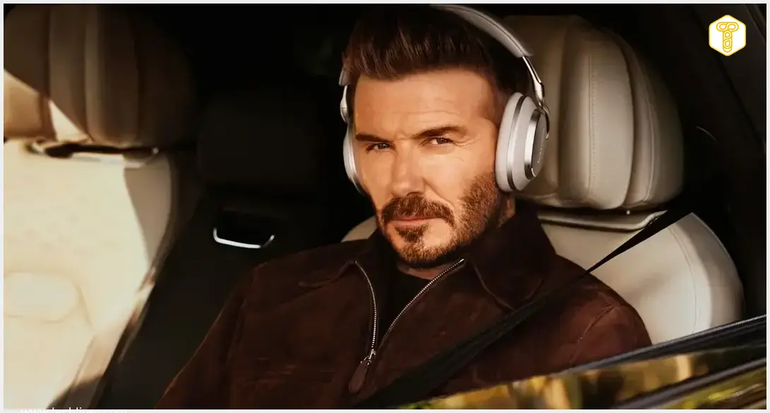 Image showing Bowers & Wilkins Headphones on a surface