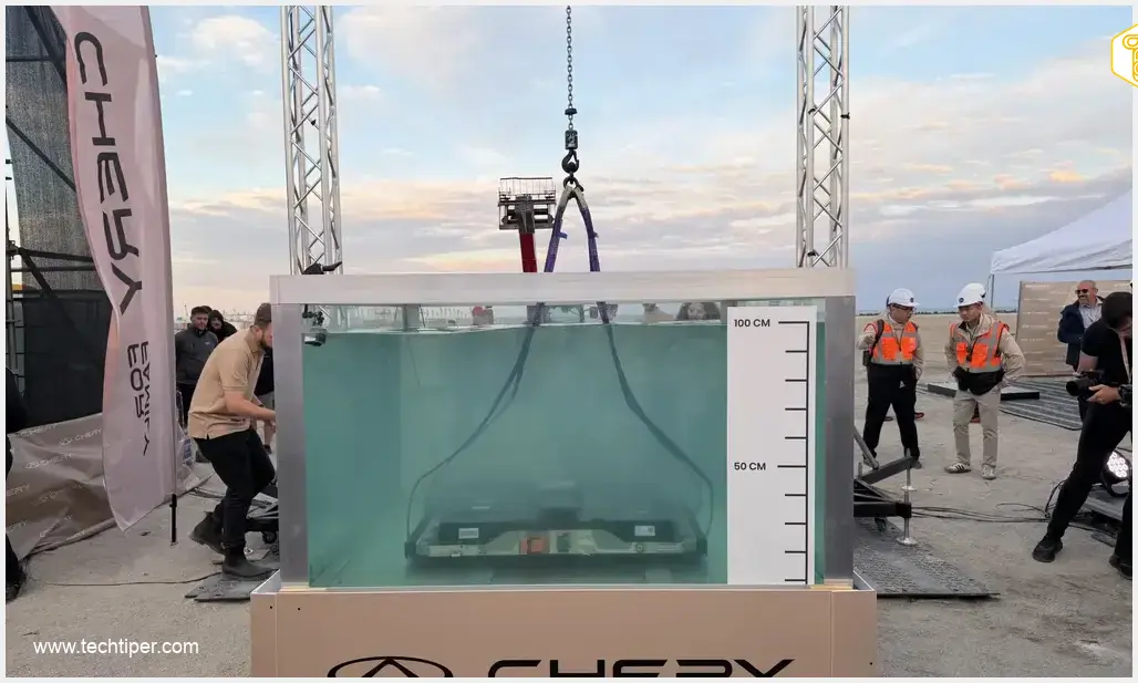 24 Hours in Saltwater, Then a Hard Impact: How CHERY Tested the TIGGO 9 PHEV Battery