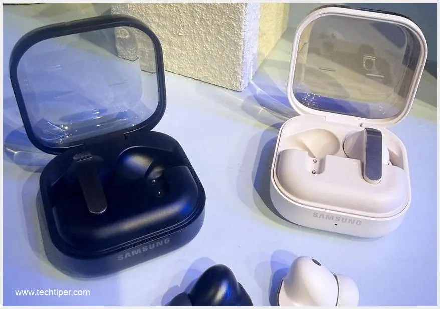Image showing Samsung Galaxy Buds On Earbuds with Open-Ear Design