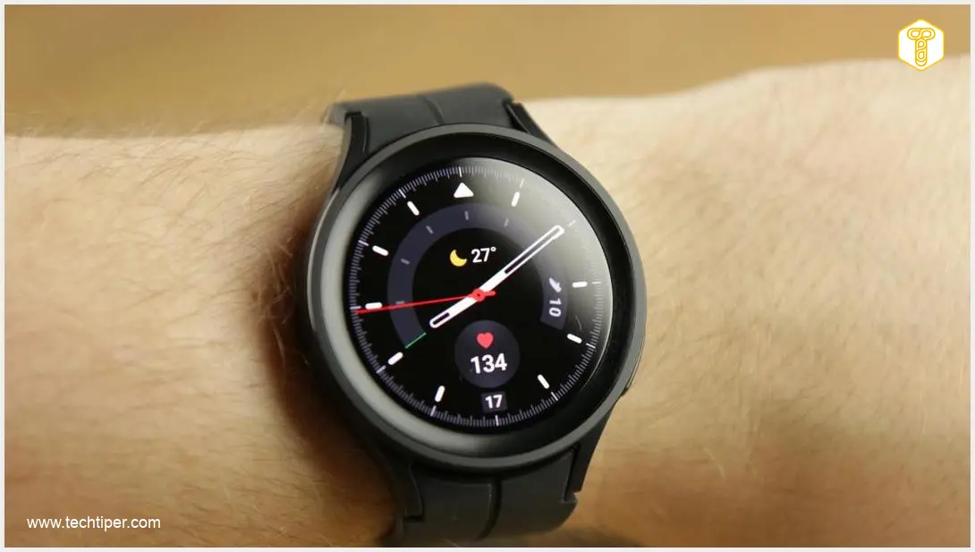 Image showing Galaxy Watch Red Mark Issue