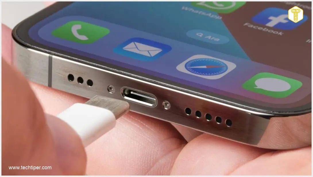 Image showing dirty-usb-c-port-cleaning-guide