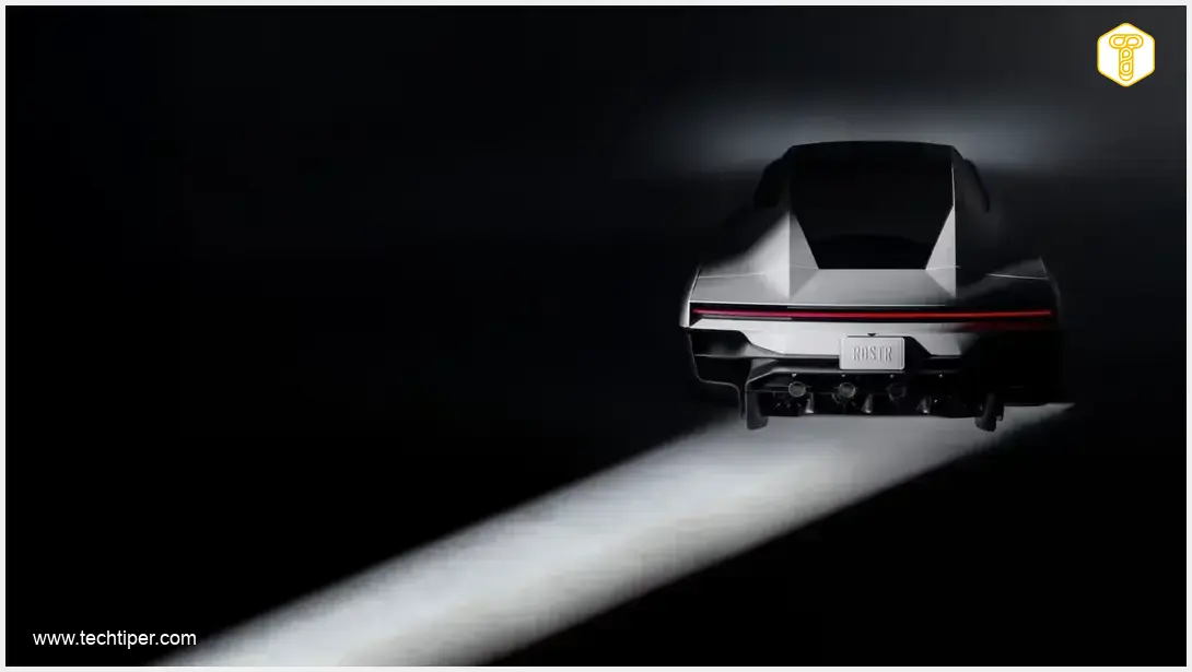 Image showing Tesla Roadster SpaceX Collaboration